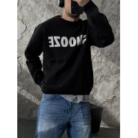 Oversize світшот з надписом