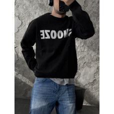 Oversize світшот з надписом