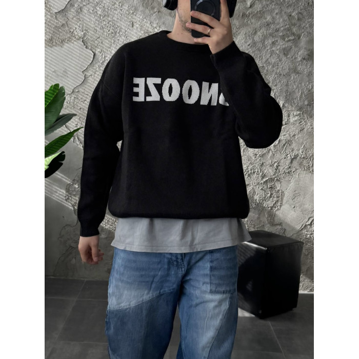 Oversize світшот з надписом