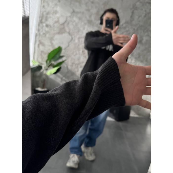 Oversize світшот з надписом