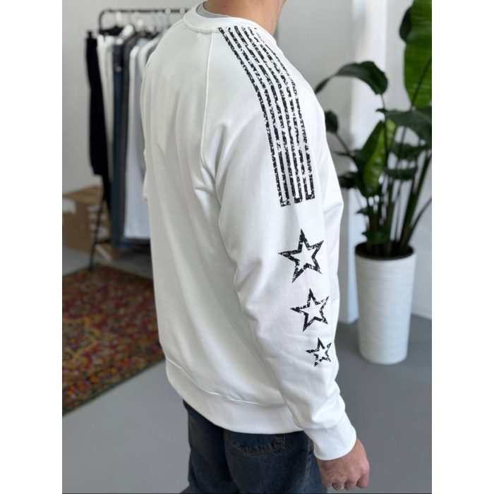 Oversize світшот з принтом