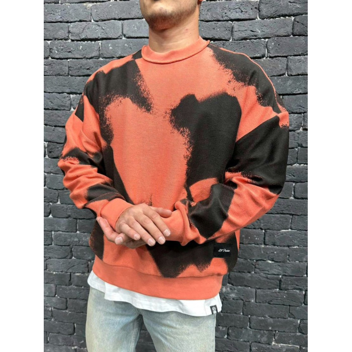 Oversize світшот з принтом