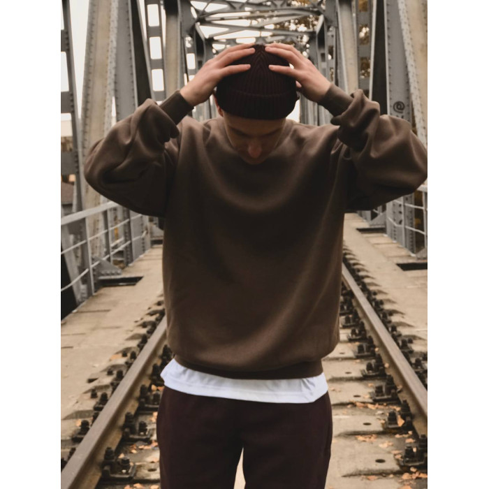 Oversize світшот на флісі