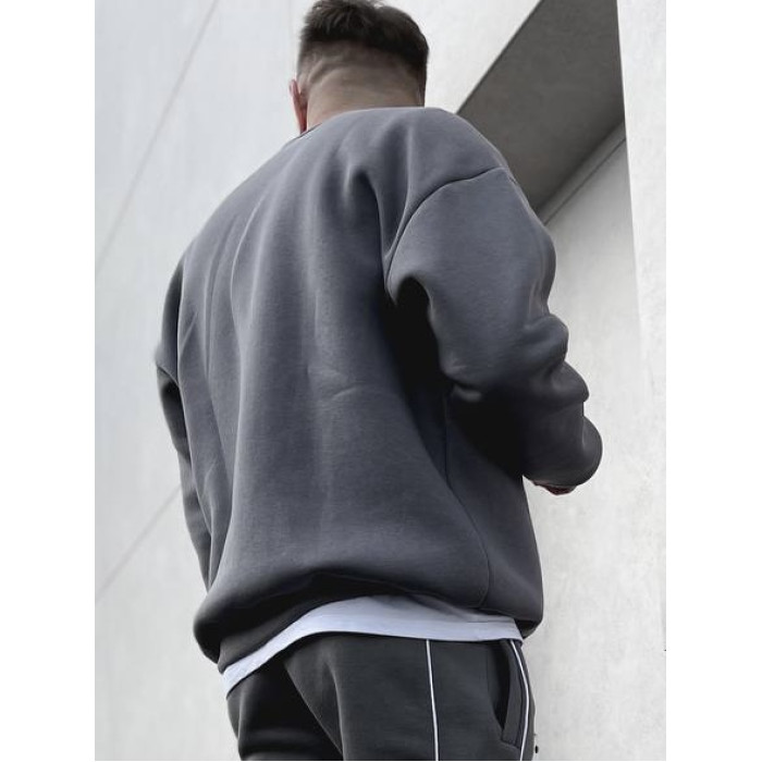 Oversize світшот на флісі
