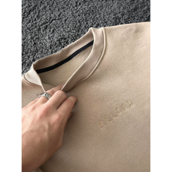 Oversize світшот з вишивкою
