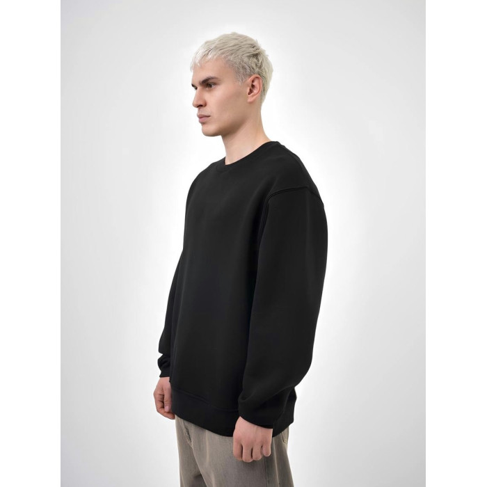 Базовий oversize світшот на флісі