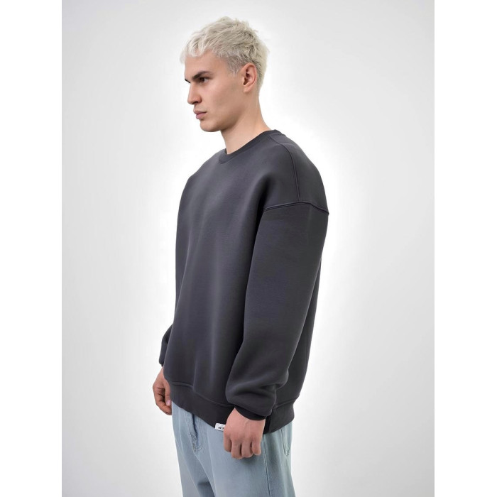 Базовий oversize світшот на флісі