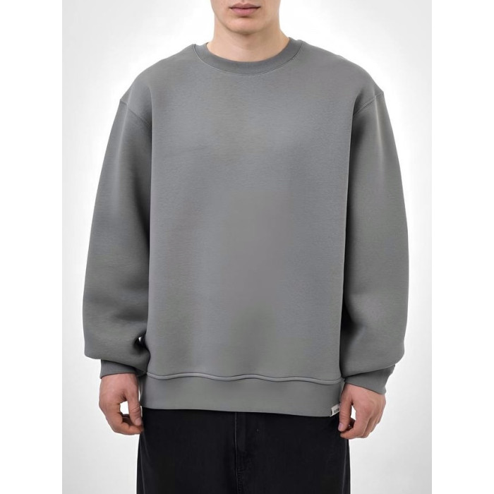 Базовий oversize світшот на флісі