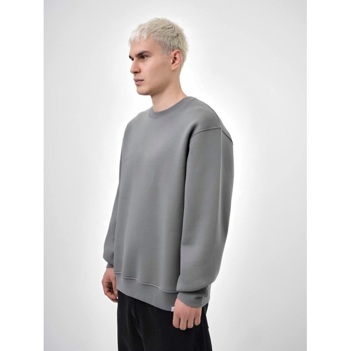 Базовий oversize світшот на флісі