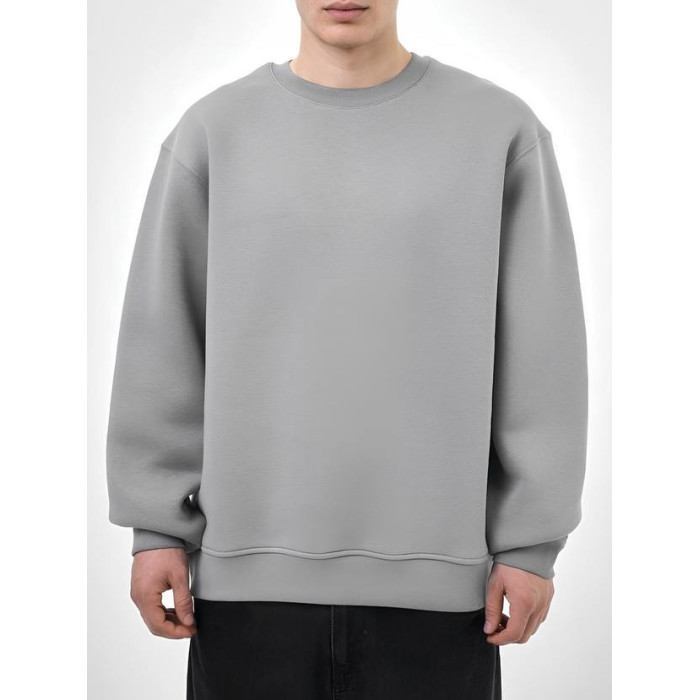 Базовий oversize світшот на флісі