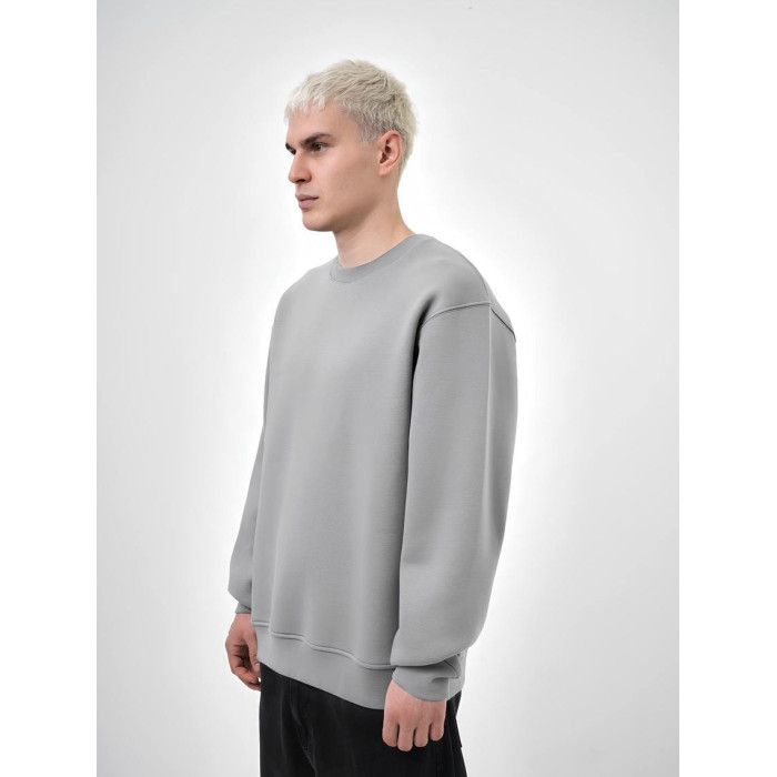 Базовий oversize світшот на флісі