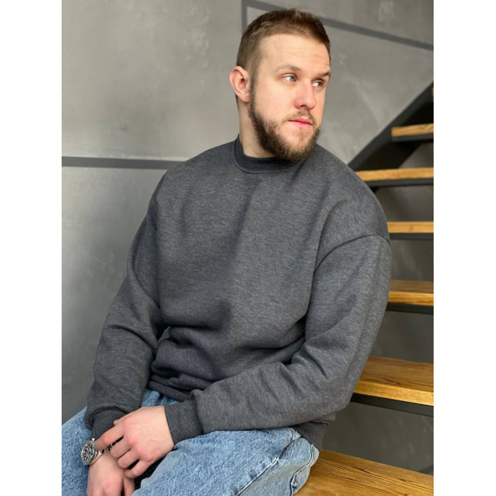 Oversize світшот на флісі