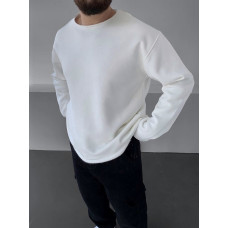 Oversize лонгслів з необробленим низом