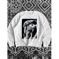 Oversize лонгслів з принтом