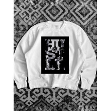 Oversize лонгслів з принтом