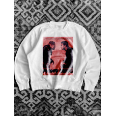 Oversize лонгслів з принтом