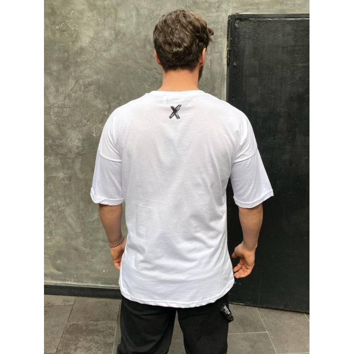 Oversize футболка з надписом