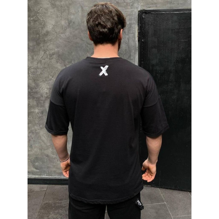 Oversize футболка з надписом