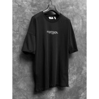 Oversize футболка з надписом