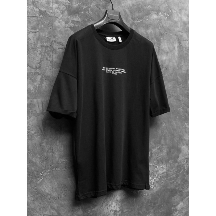Oversize футболка з надписом