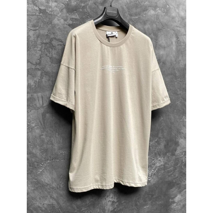Oversize футболка з надписом