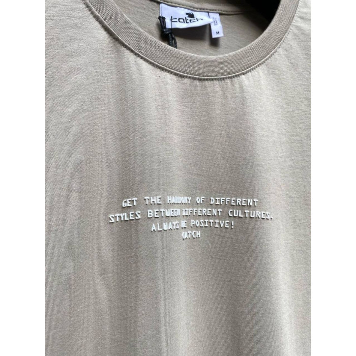 Oversize футболка з надписом