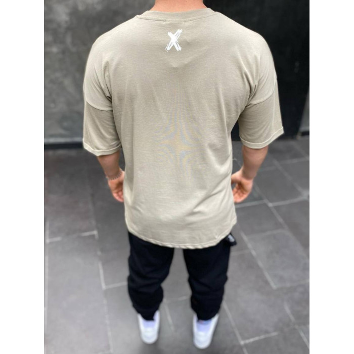 Oversize футболка з надписом