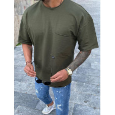Oversize футболка з кишенею