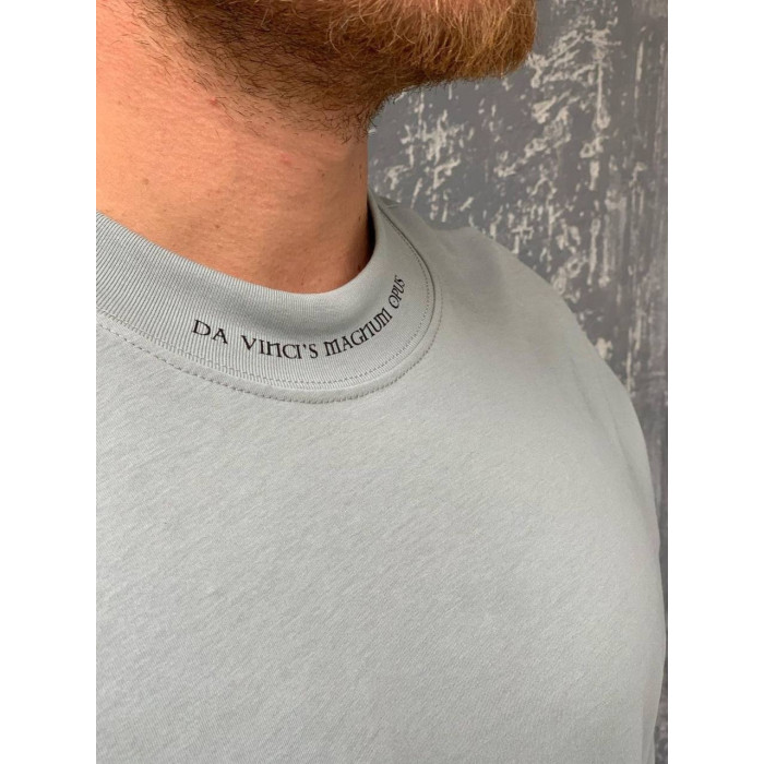 Oversize футболка з принтом