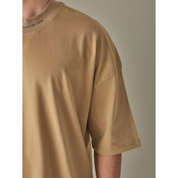 Oversize футболка з принтом