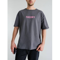 Oversize футболка з принтом