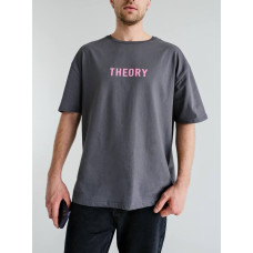 Oversize футболка з принтом