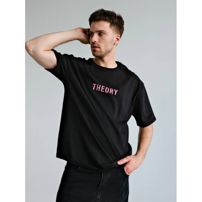 Oversize футболка з принтом