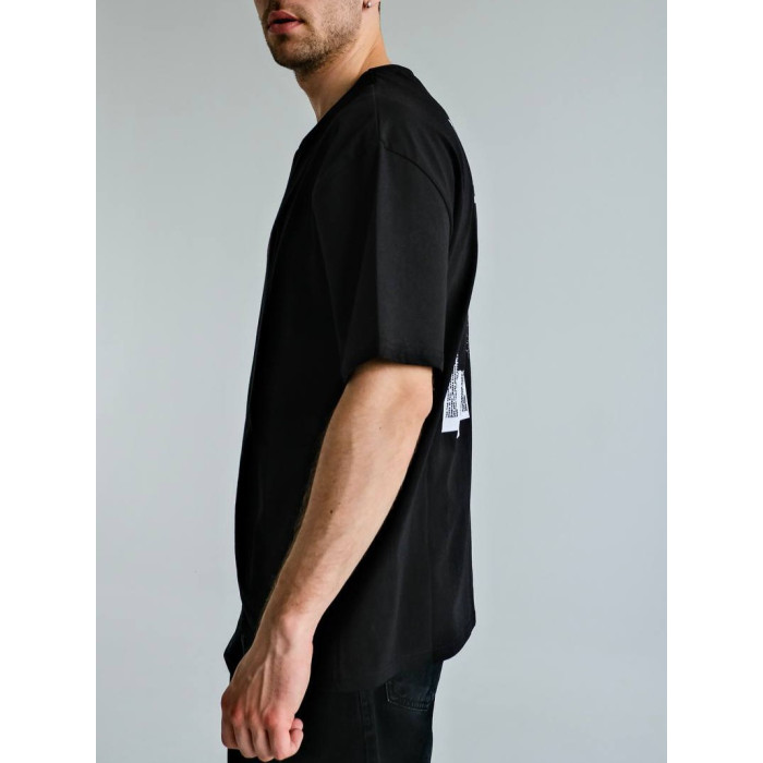 Oversize футболка з принтом