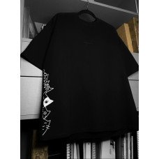 Oversize футболка з принтом