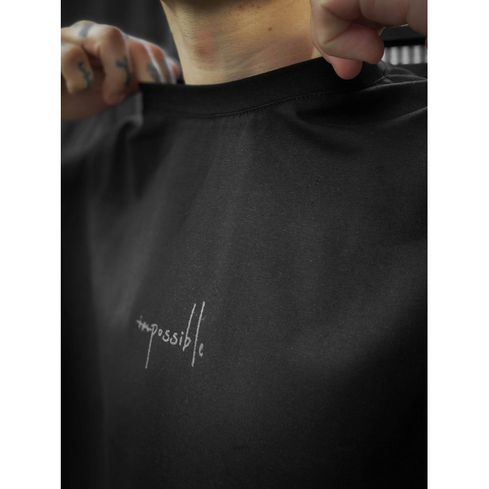 Oversize футболка з принтом