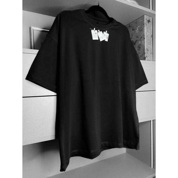 Oversize футболка з принтом