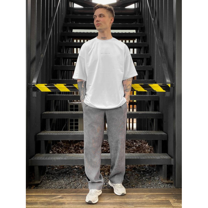 Oversize футболка з принтом