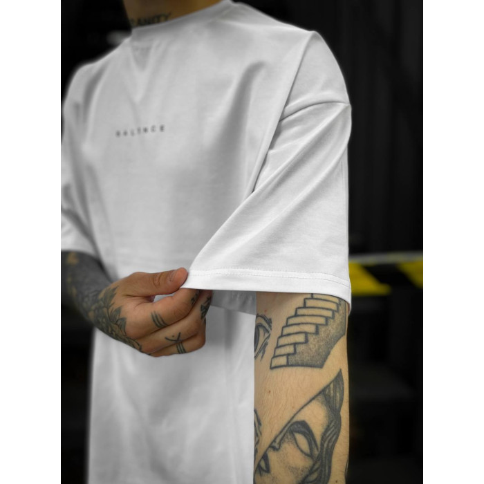 Oversize футболка з принтом