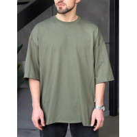 Щільна oversize футболка