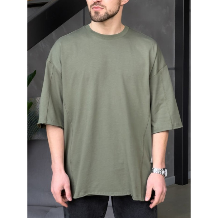 Щільна oversize футболка
