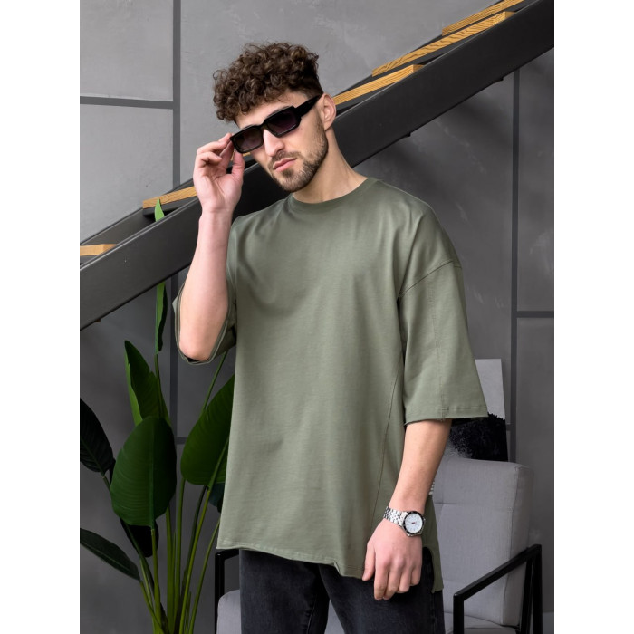 Щільна oversize футболка