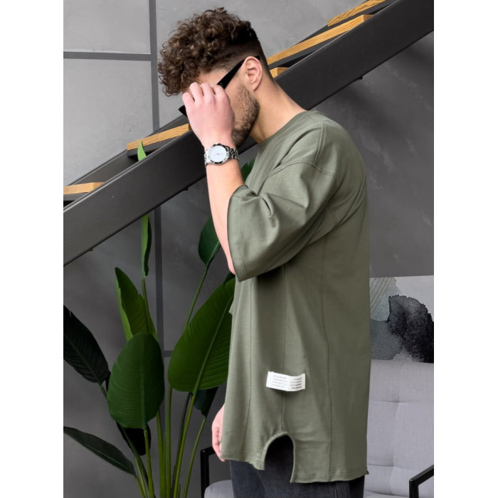 Щільна oversize футболка