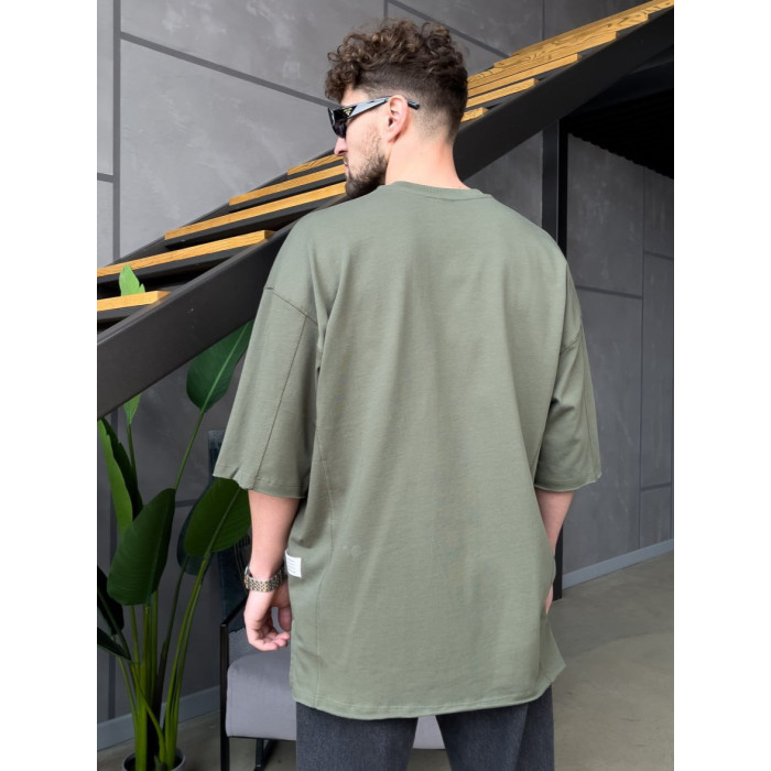 Щільна oversize футболка