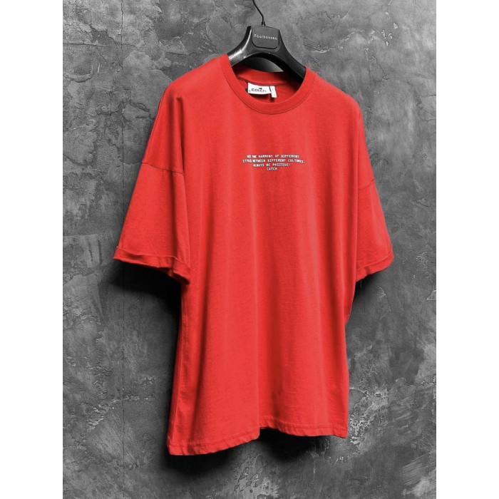 Oversize футболка з надписом