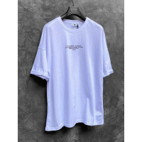 Oversize футболка з надписом