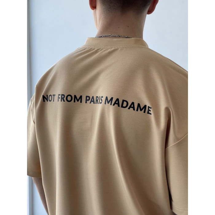 Oversize футболка з надписом