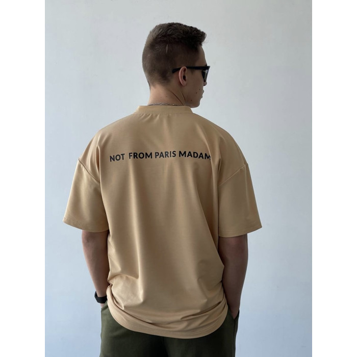 Oversize футболка з надписом