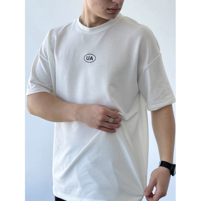 Oversize футболка з надписом