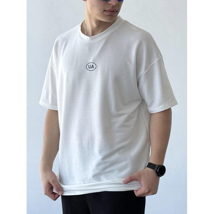 Oversize футболка з надписом